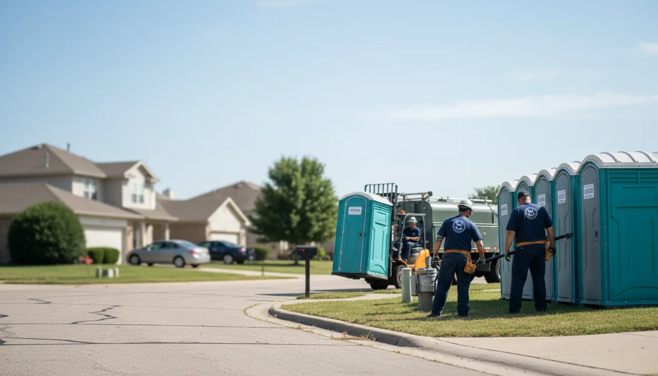 Porta Potty Rental in Trail City, SD near me